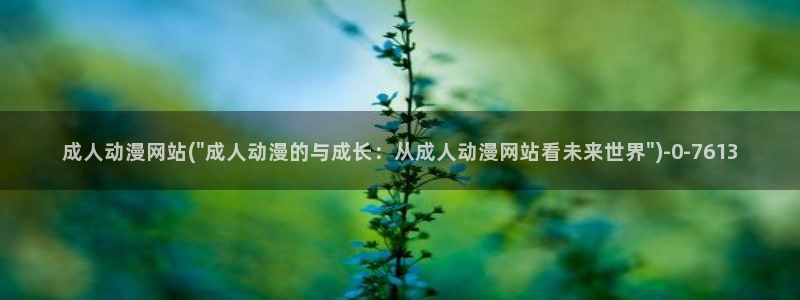 黄色动漫：成人动漫网站(\