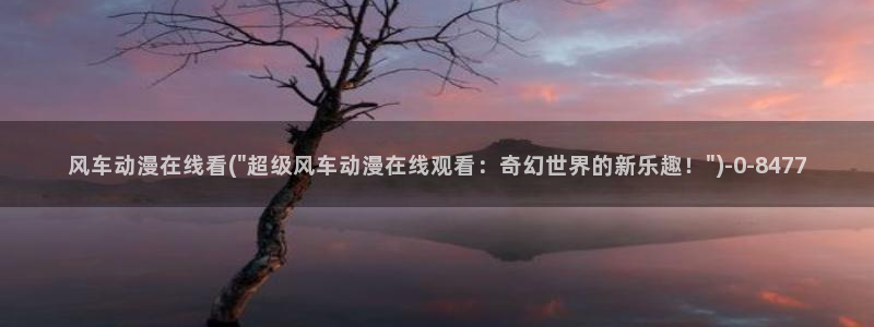 少年男仆库洛动漫